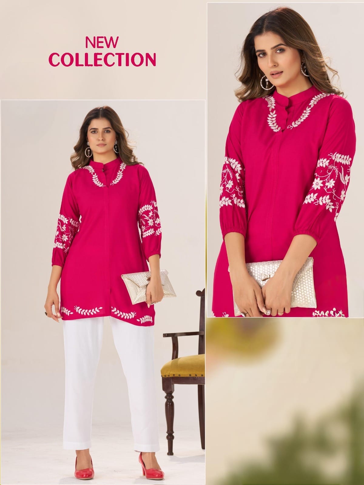Clara Kurti – Rani Pink Charm