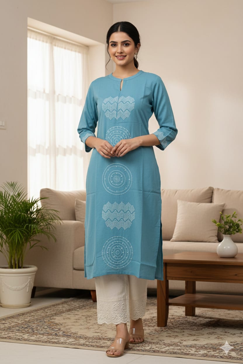 Jaipur Rayon Printed Kurti